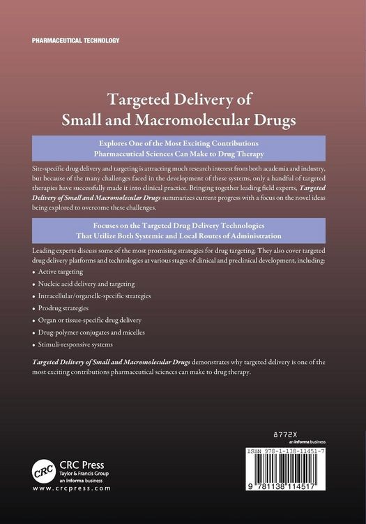 Produktbild: Targeted Delivery of Small and Macromolecular Drugs