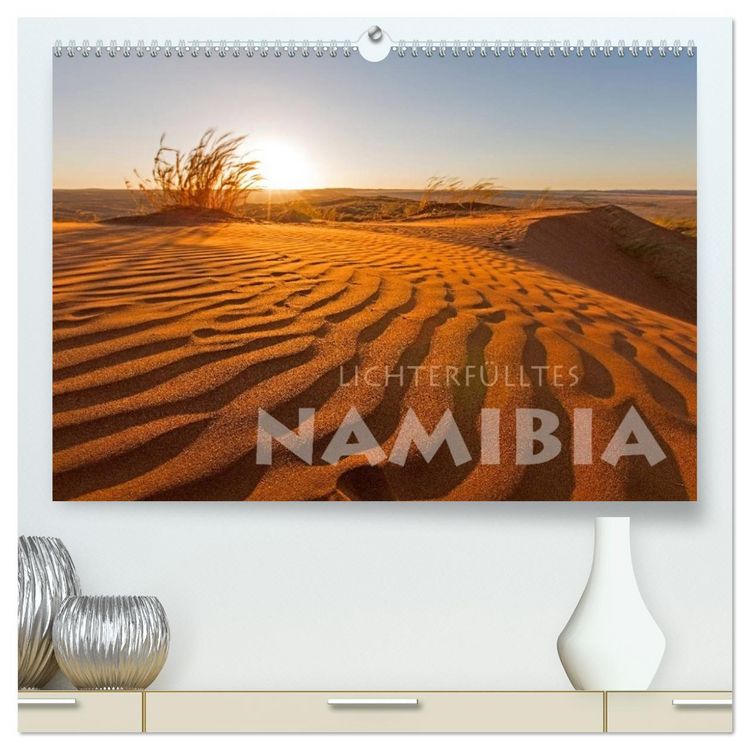 Produktbild: Lichterf&uuml;lltes Namibia (hochwertiger Premium Wandkalender 2026 DIN A2 quer), Kunstdruck in Hochglanz