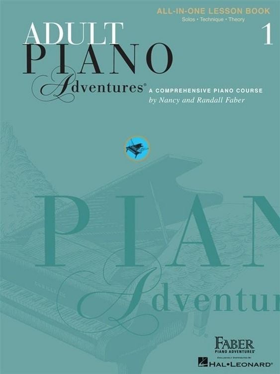 Produktbild: Adult Piano Adventures All-In-One Piano Course Book 1 - Book/Online Audio