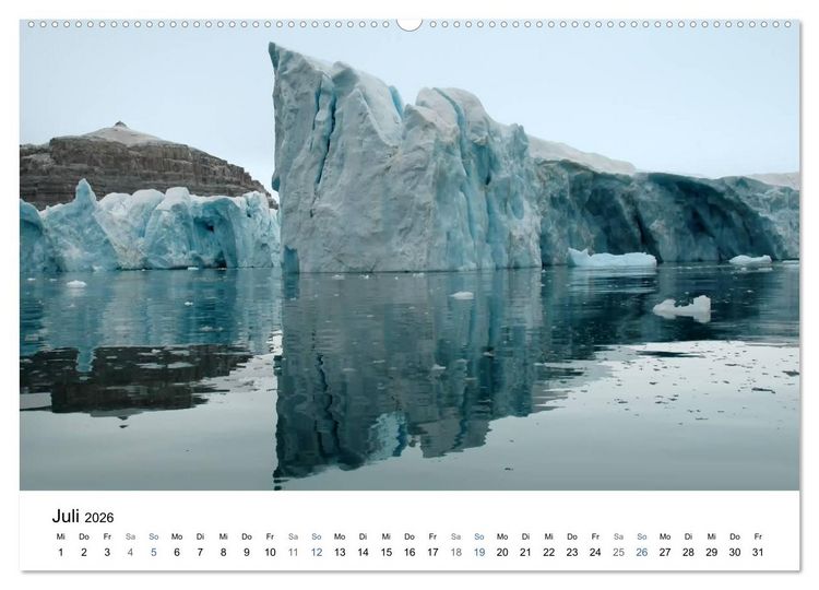 Produktbild: Antarktis (Wandkalender 2026 DIN A2 quer), CALVENDO Monatskalender