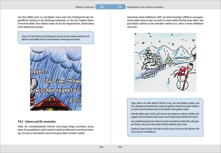 Produktbild: Kreative Ausmaltechniken - Malb&uuml;cher zum Leben erwecken!