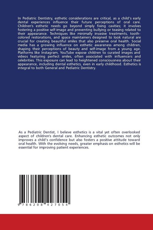 Produktbild: Esthetics in Pediatric Dentistry