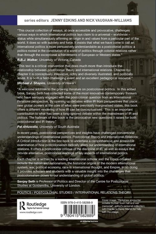 Produktbild: Postcolonial Theory and International Relations
