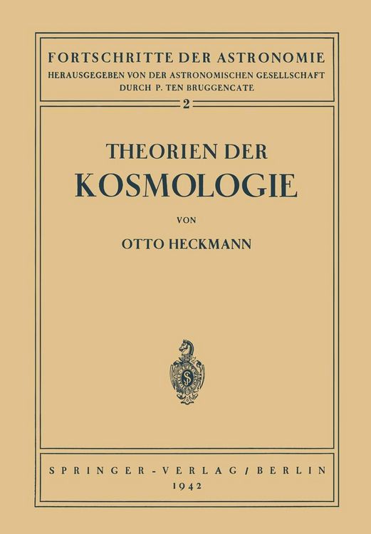 Produktbild: Theorien der Kosmologie