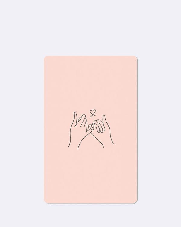 Produktbild: Lunacard Postkarte *Pinkie promise