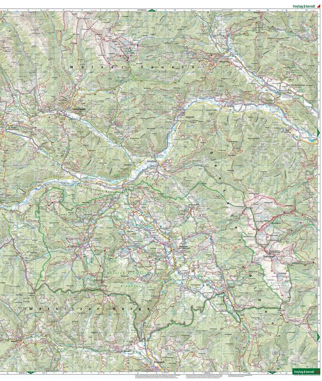Produktbild: freytag & berndt Wanderkarte WK 211 Naturpark Zirbitzkogel-Grebenzen, Murau - S&ouml;lkpass 1:50.000
