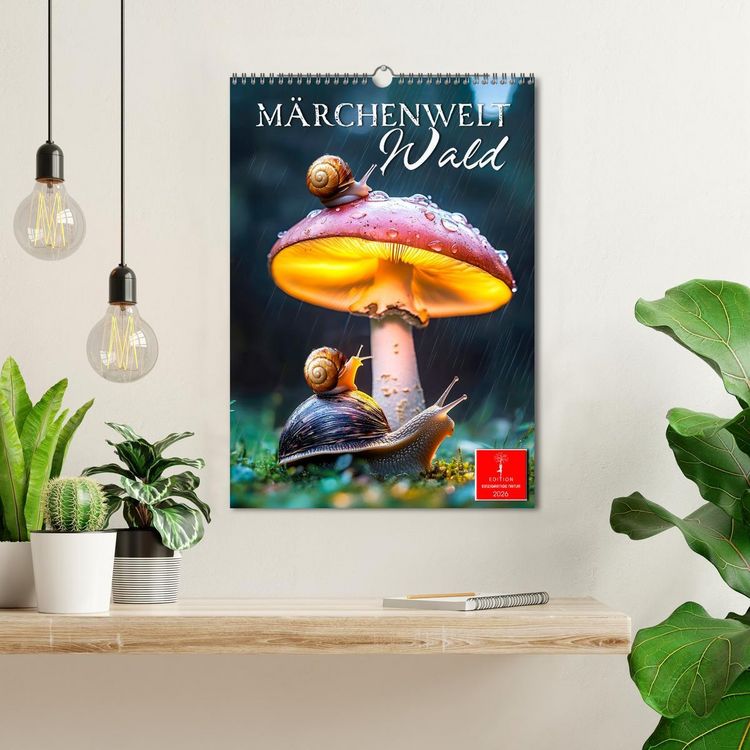 Produktbild: M&auml;rchenwelt Wald (Wandkalender 2026 DIN A3 hoch), CALVENDO Monatskalender