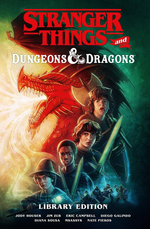 Produktbild: Stranger Things and Dungeons & Dragons Library Edition