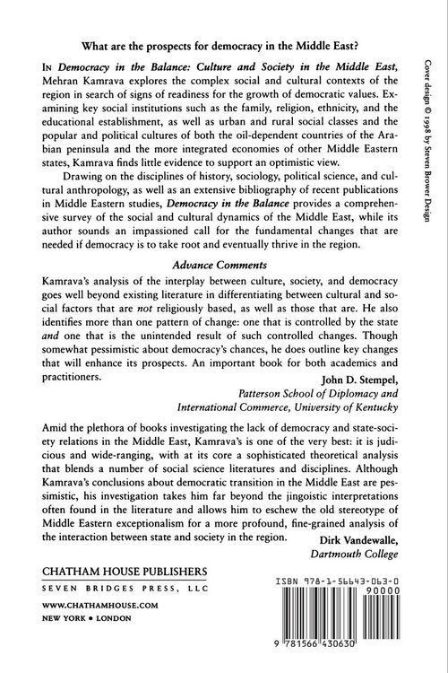 Produktbild: Democracy in the Balance