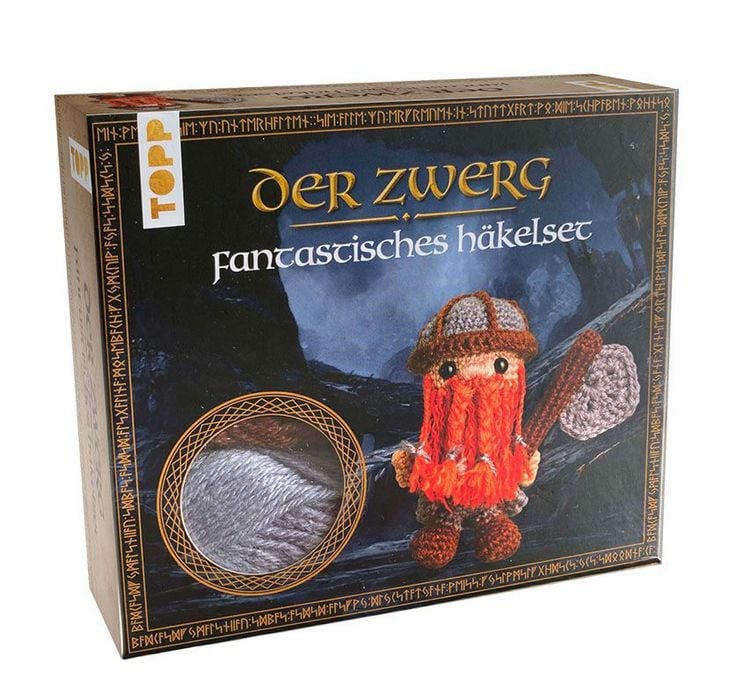 Produktbild: Fantastisches H&auml;kelset Zwerg