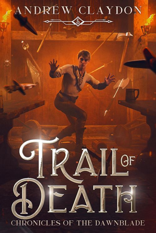 Produktbild: Trail of Death (Chronicles of the Dawnblade, #5)