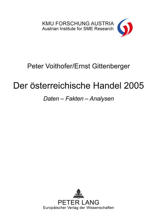 Produktbild: Der &ouml;sterreichische Handel 2005