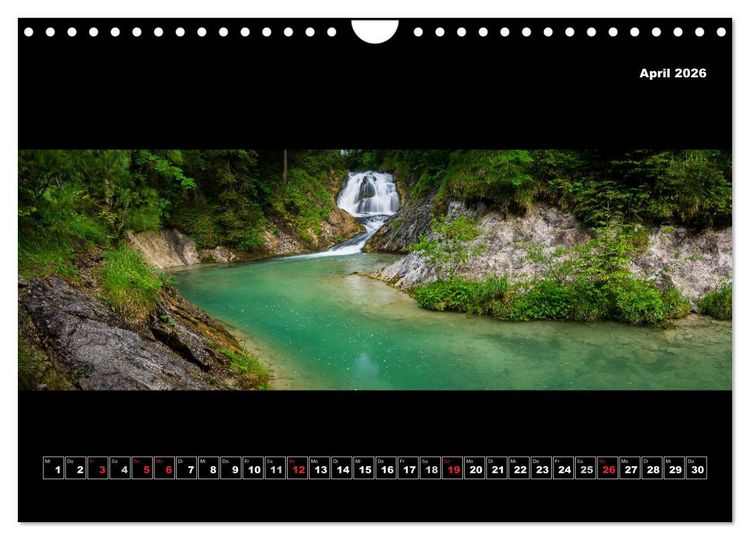 Produktbild: Weitblicke - Panoramen (Wandkalender 2026 DIN A4 quer), CALVENDO Monatskalender
