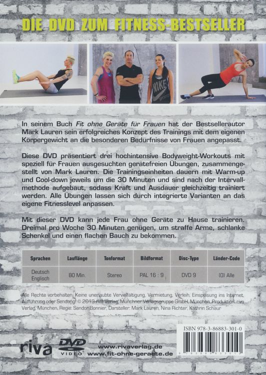 Produktbild: Fit ohne Ger&auml;te f&uuml;r Frauen