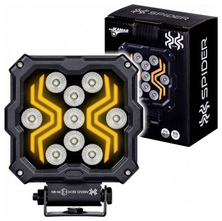 Produktbild: SecoR&uuml;t LED-Arbeitsscheinwerfer 12 V/DC, 24 V/DC L0195 (B x H x T) 120 x 140 x 35mm 1700lm