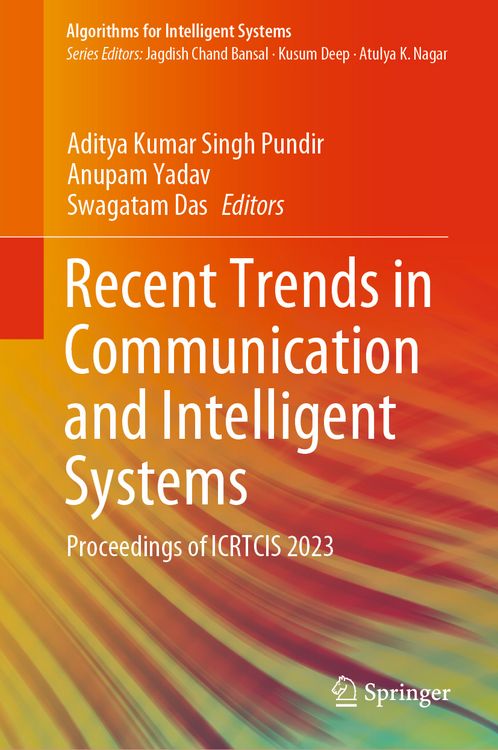 Produktbild: Recent Trends in Communication and Intelligent Systems
