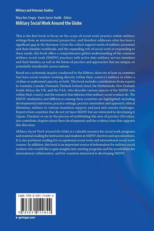 Produktbild: Military Social Work Around the Globe