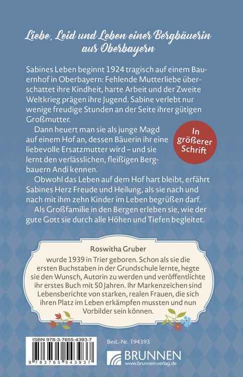 Produktbild: Erinnerungen einer Bergb&auml;uerin