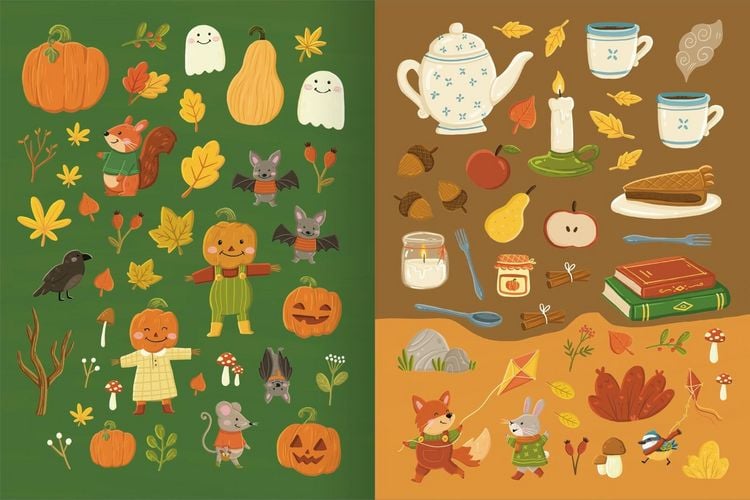Produktbild: Erstes Stickern &ndash; Im Herbst