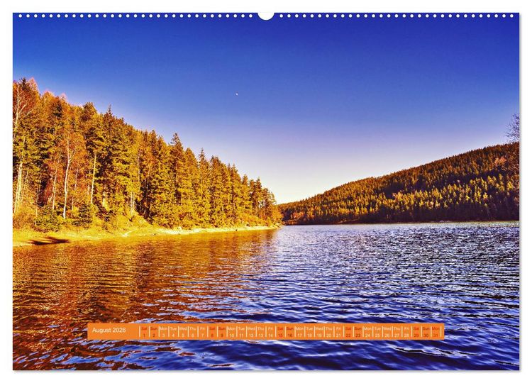 Produktbild: Unique Thuringian Forest (High Quality Premium Wall Calendar 2026 DIN A2 landscape),CALVENDO 12 Month Wall Calendar