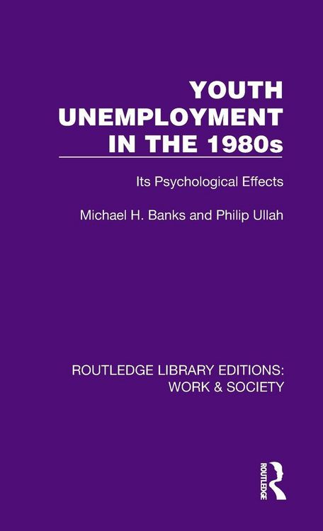 Produktbild: Youth Unemployment in the 1980s