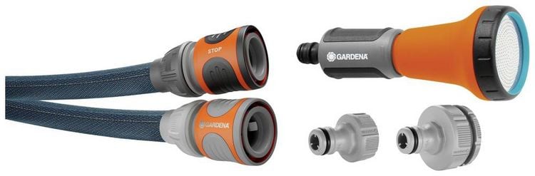 Produktbild: GARDENA 18465-20 Liano&trade; Xtreme Textilschlauch-Set 15m 1/2 Zoll 1St.