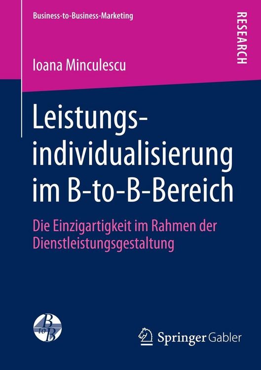 Produktbild: Leistungsindividualisierung im B-to-B-Bereich
