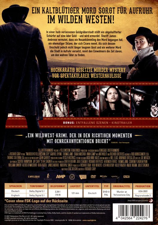 Produktbild: Mord in Yellowstone City