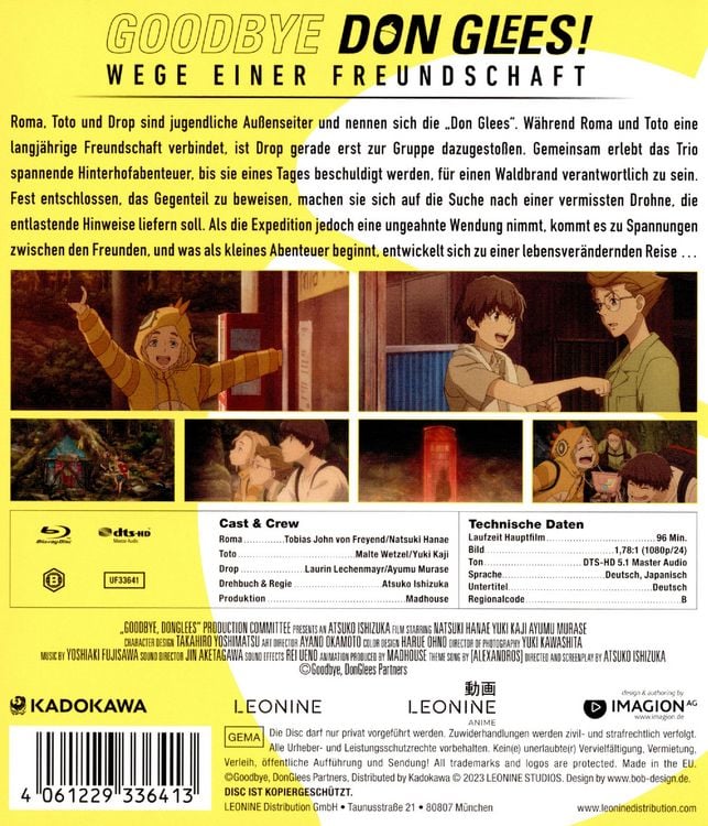 Produktbild: Goodbye, Don Glees! - Wege einer Freundschaft
