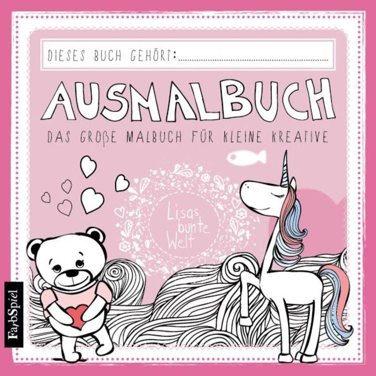 Produktbild: Ausmalbuch - Das gro&szlig;e Malbuch f&uuml;r kleine kreative
