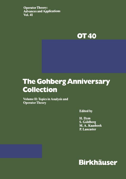 Produktbild: The Gohberg Anniversary Collection