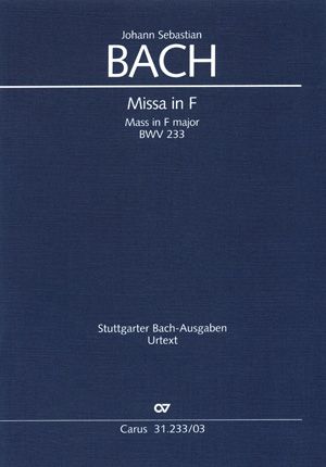 Produktbild: Missa in F (Klavierauszug)