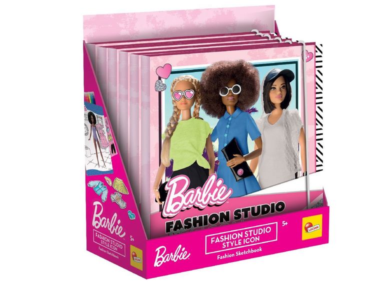 Produktbild: Barbie Sketch Book Style Icon - Fashion Studio (In Display of 6 PCS)