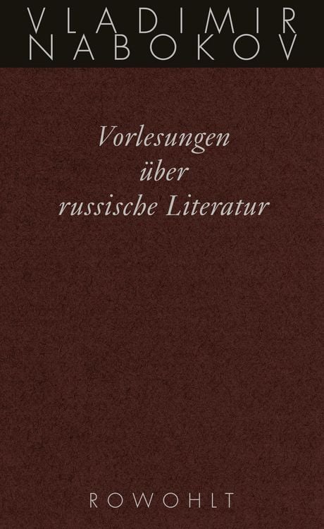 Produktbild: Vorlesungen &uuml;ber russische Literatur