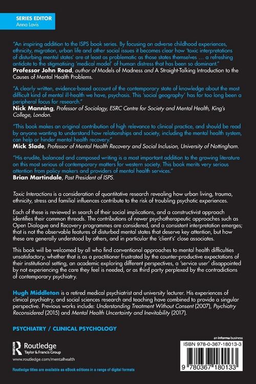 Produktbild: Toxic Interactions and the Social Geography of Psychosis