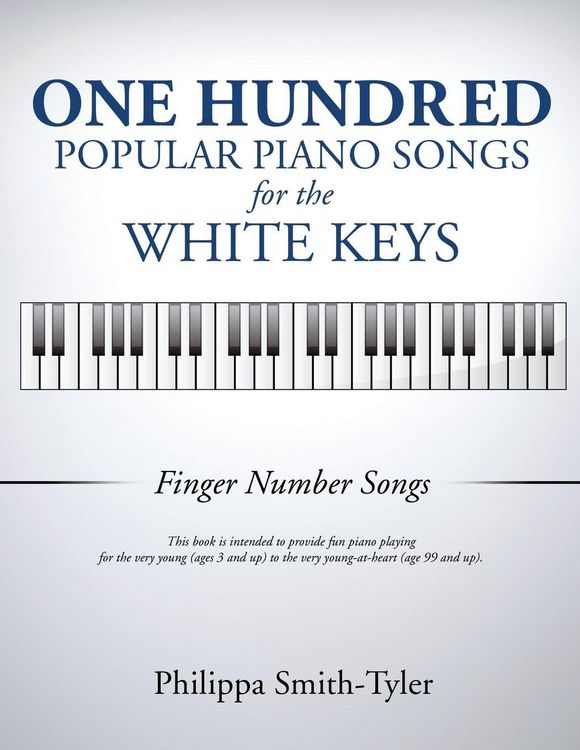 Produktbild: One Hundred Popular Piano Songs for the White Keys