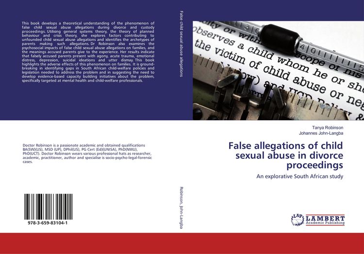 Produktbild: False allegations of child sexual abuse in divorce proceedings