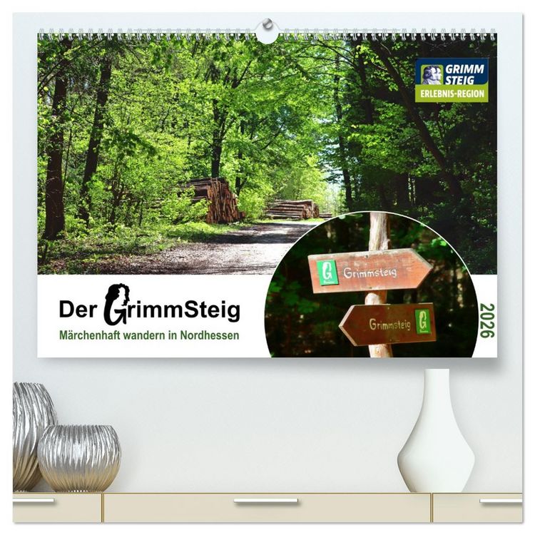 Produktbild: Der Grimmsteig (hochwertiger Premium Wandkalender 2026 DIN A2 quer), Kunstdruck in Hochglanz