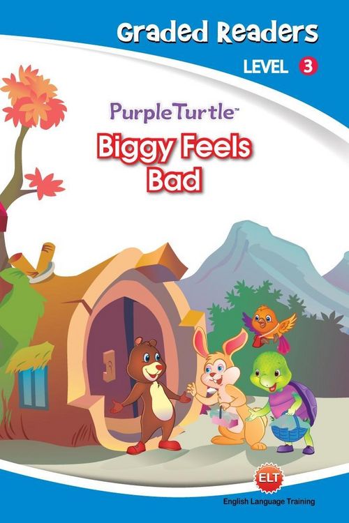 Produktbild: Biggy Feels Bad (Purple Turtle, English Graded Readers, Level 3)