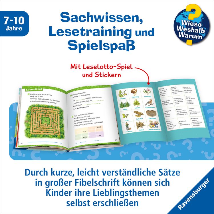 Produktbild: Wieso? Weshalb? Warum? Erstleser, Band 17 - Im Wald