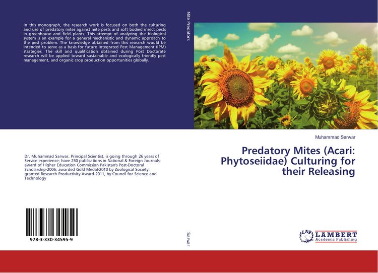 Produktbild: Predatory Mites (Acari: Phytoseiidae) Culturing for their Releasing