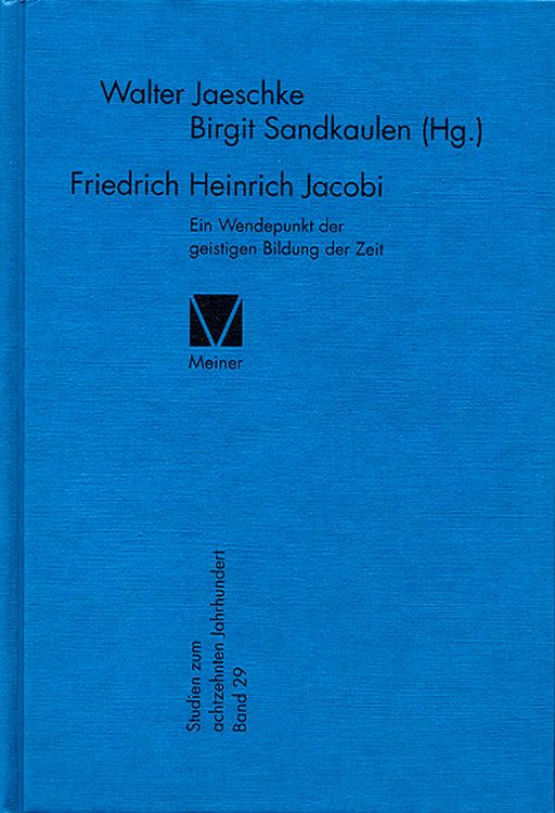 Produktbild: Friedrich Heinrich Jacobi