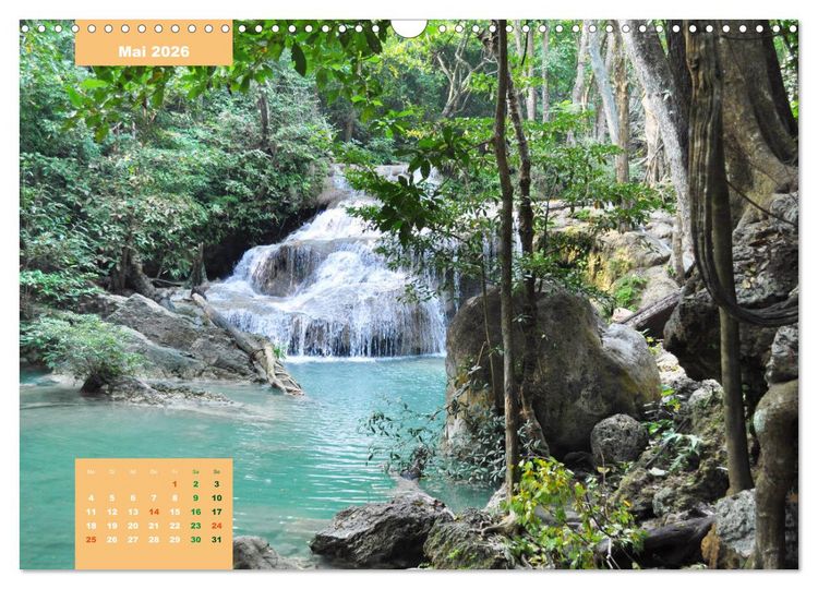 Produktbild: Erlebe mit mir Thailand der Norden (Wandkalender 2026 DIN A3 quer), CALVENDO Monatskalender