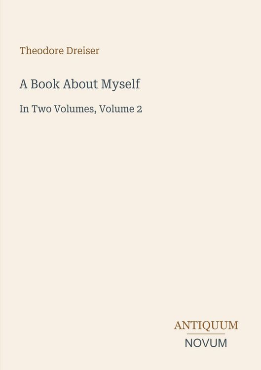 Produktbild: A Book About Myself