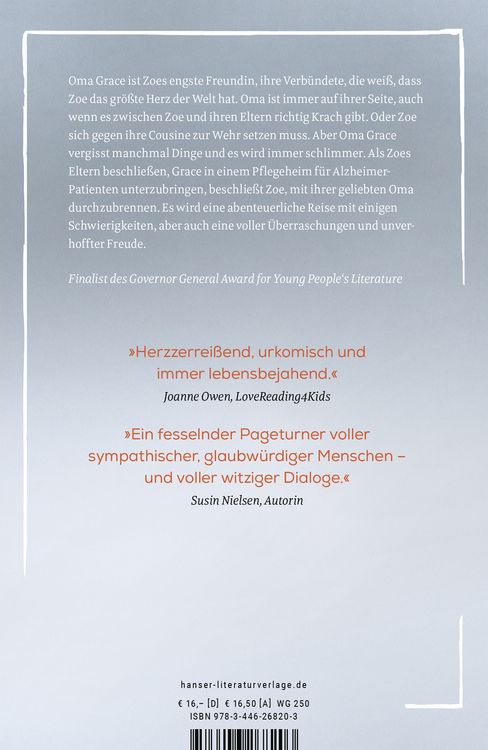 Produktbild: Zoe, Grace und der Weg zur&uuml;ck nach Hause
