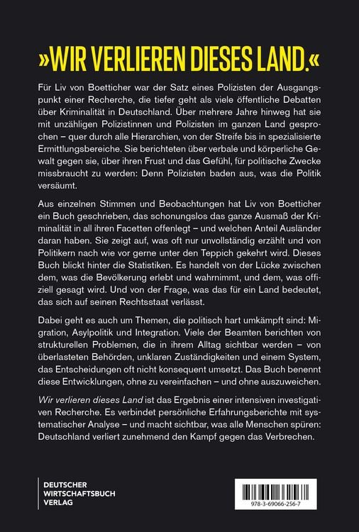 Produktbild: Wir verlieren dieses Land
