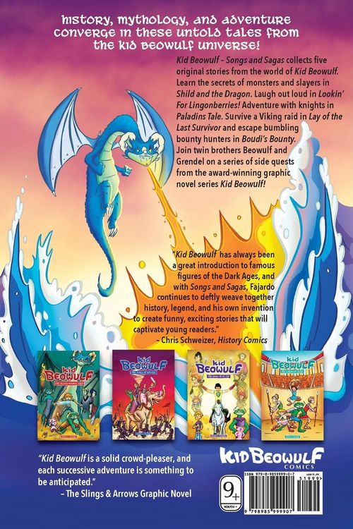 Produktbild: Kid Beowulf - Songs and Sagas (A Graphic Novel)