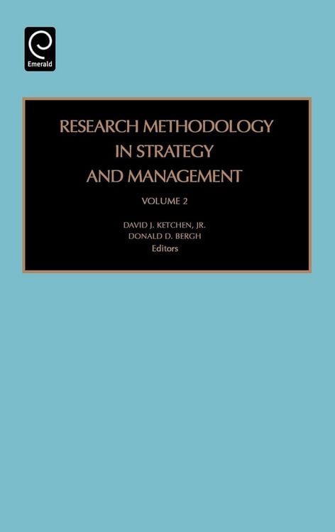 Produktbild: Research Methodology in Strategy and Management