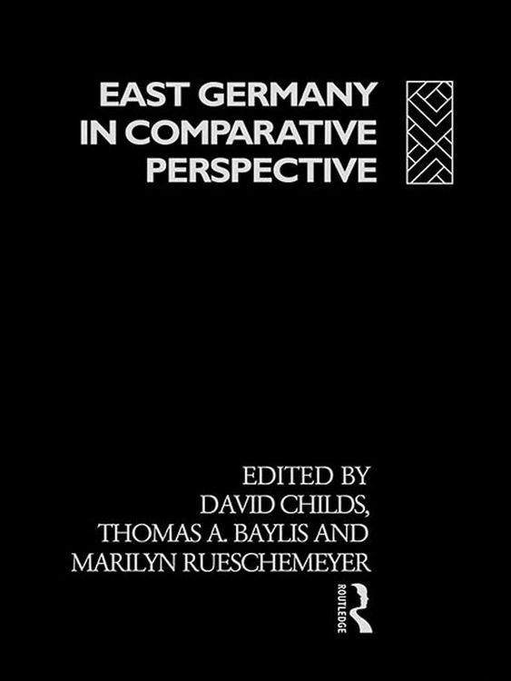 Produktbild: East Germany in Comparative Perspective