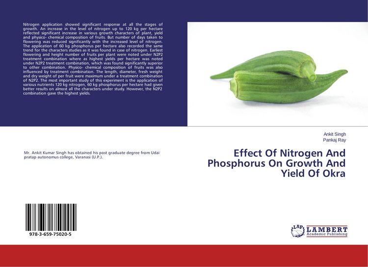 Produktbild: Effect Of Nitrogen And Phosphorus On Growth And Yield Of Okra